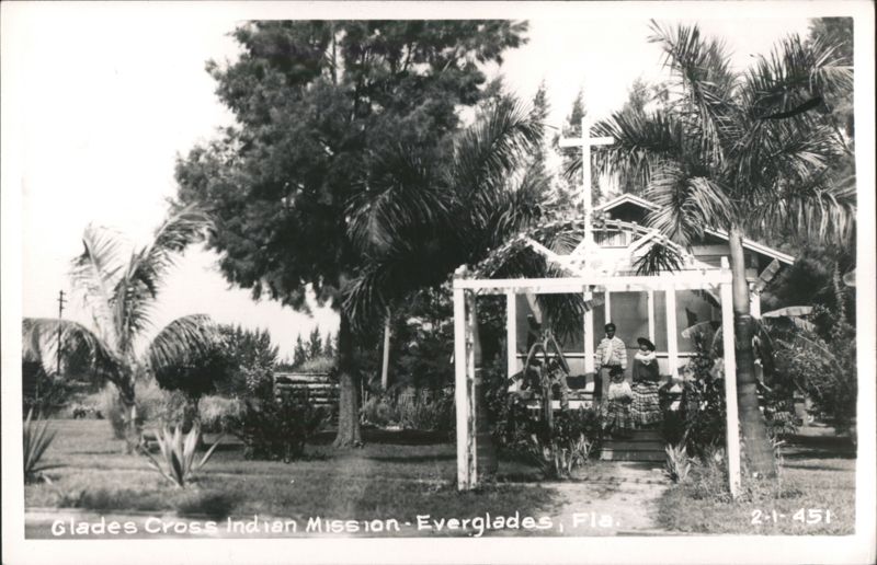 Glades Cross Indian Mission, Everglades, Florida