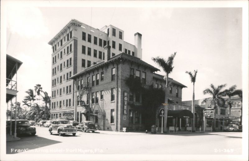 Franklin Arms Hotel, Fort Myers, FL Florida
