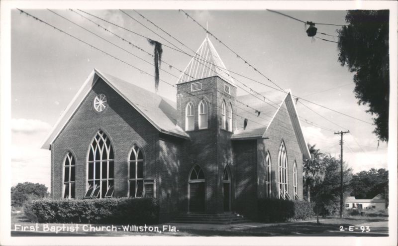 First Baptist Church, Williston, Florida