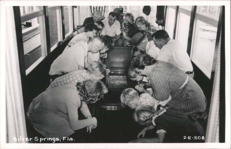 Glass Bottom Boat Tour, Silver Springs, Florida