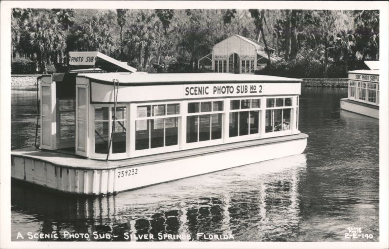 Glass-Bottom Boat Tour at Silver Springs, Florida