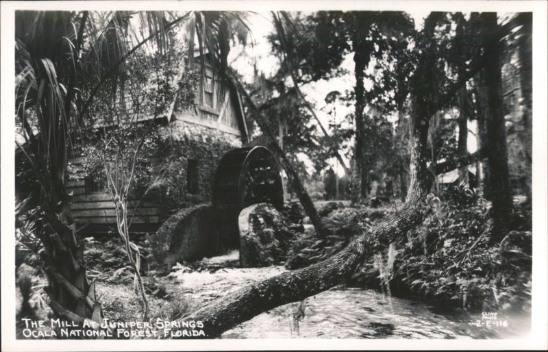 Juniper Springs Mill, Ocala National Forest Silver Springs Florida