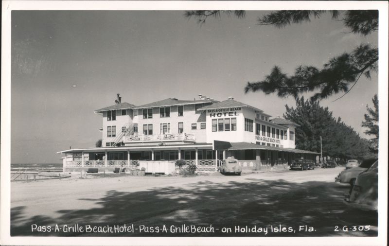 Pass-A-Grille Beach Hotel on Holiday Isles Florida