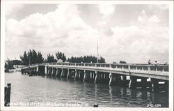 Johns Pass Bridge, Madeira Beach, Florida Postcard