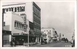 McCrorys 5 & 10 Cent Store, Clearwater FL Street Scene Postcard