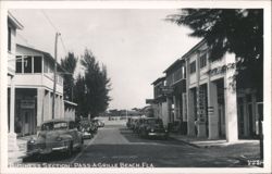 Pass-a-Grille Beach, FL Business District Street View Postcard