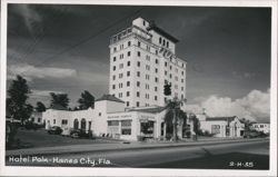 Hotel Polk in Haines City, Florida Postcard