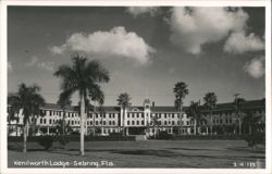 Kenilworth Lodge in Sebring, Florida Postcard