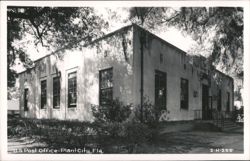 Plant City, FL Post Office Building Postcard