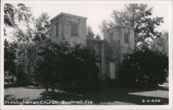 Presbyterian Church, Bushnell, Florida Postcard