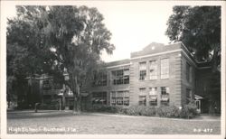 Bushnell High School, Florida Postcard