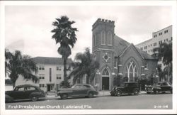 First Presbyterian Church in Lakeland, Florida Postcard