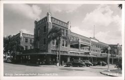 King's Jacaranda Hotel, Avon Park, Florida Postcard