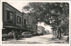 Avon Park, Florida Street Scene Postcard