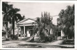 Everglades, Florida Bus Station Postcard