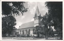 Presbyterian Church in Dade City, Florida Postcard