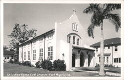 St. Lukes Episcopal Church, Fort Myers, FL Postcard