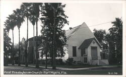 First Presbyterian Church, Fort Myers, FL Postcard