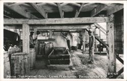 Inside Turpentine Still - Lewis Plantation - Brooksville, FL Postcard