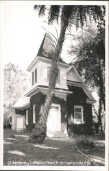 St. Anthony Catholic Church, Brooksville, FL Postcard