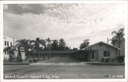 Brant Court Motel, Haines City, FL Postcard
