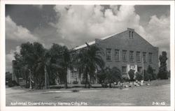 National Guard Armory, Haines City, Florida Postcard