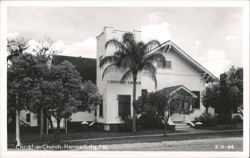 Christian Church in Haines City, Florida Postcard
