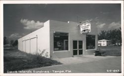 Davis Islands Sundries Store, Tampa, FL Postcard