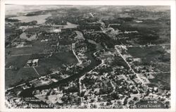 Aerial View of New Port Richey, Florida: Cotee River Mouth Postcard