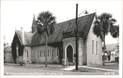 St. Thomas Episcopal Church, Eustis, Florida Postcard