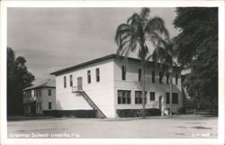 Umatilla Grammar School, Florida Postcard