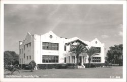 Umatilla High School, Florida Postcard