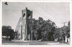 First Baptist Church of Arcadia, Florida Postcard