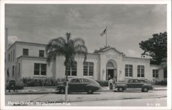Bradenton, Florida Post Office - Historic Government Building Postcard