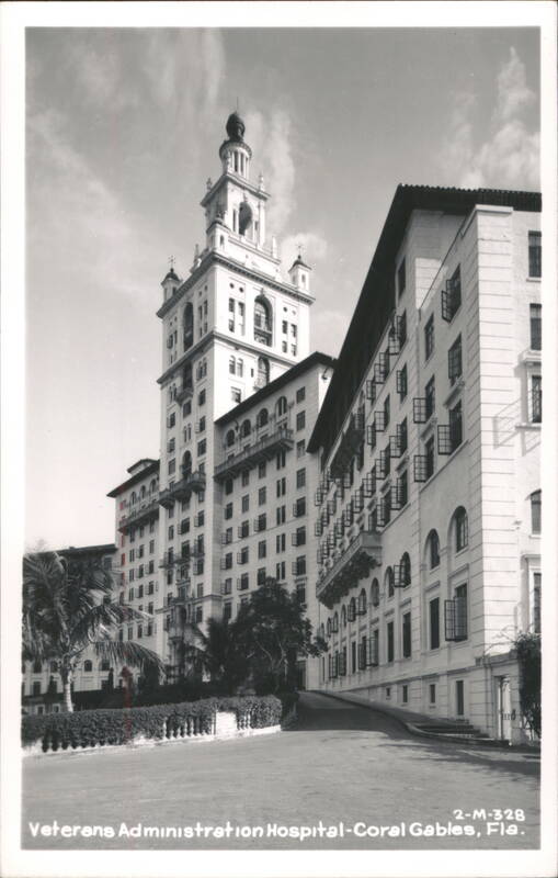 Veterans Administration Hospital (now Biltmore Hotel) Coral Gables Florida