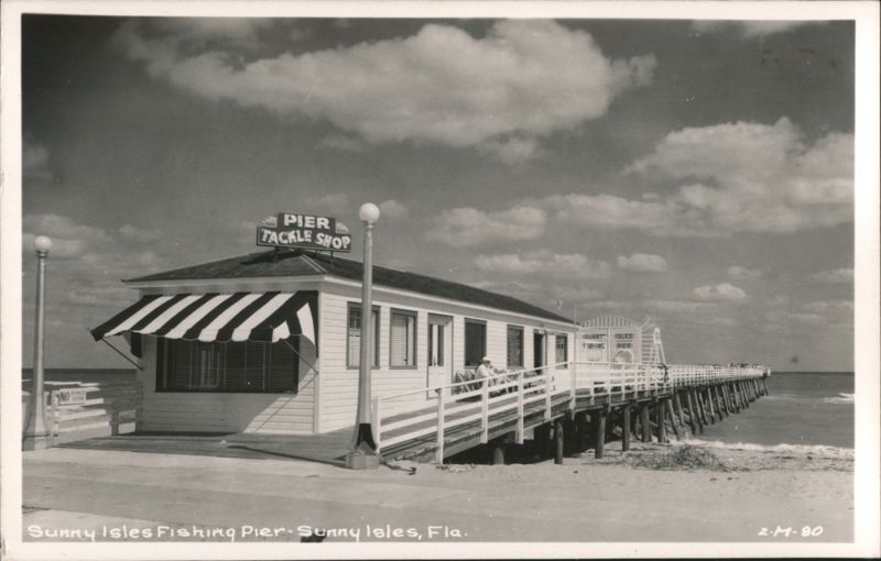 Sunny Isles Fishing Pier Tackle Shop Florida