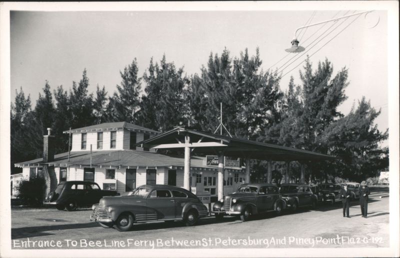 Bee Line Ferry Entrance between St. Petersburg and Piney Point, Florida