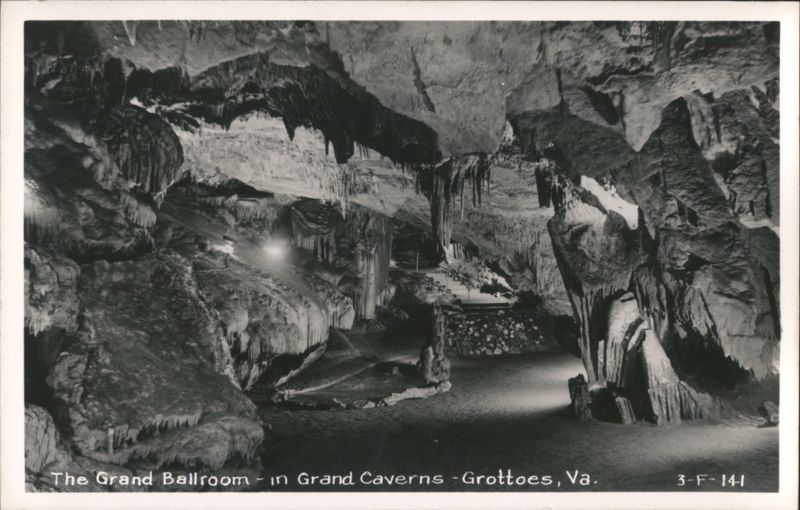 Grand Ballroom in Grand Caverns Grottoes Virginia