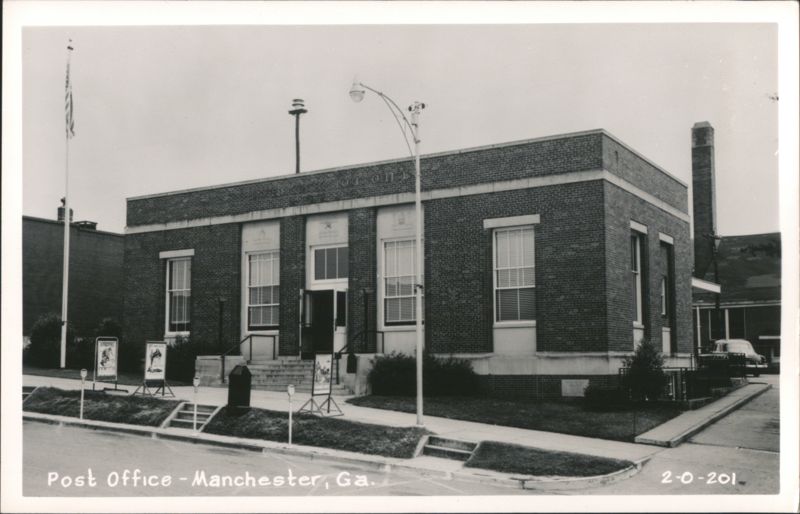 Manchester, GA Post Office Georgia