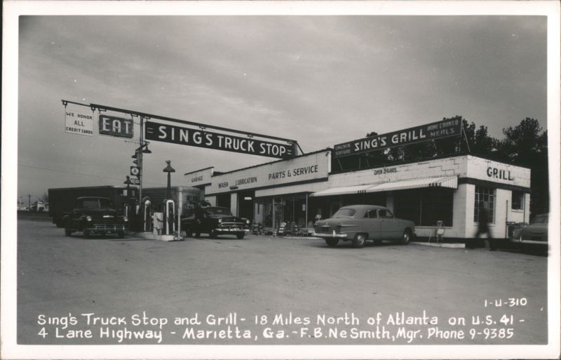 Sing's Truck Stop and Grill, Marietta, GA Georgia