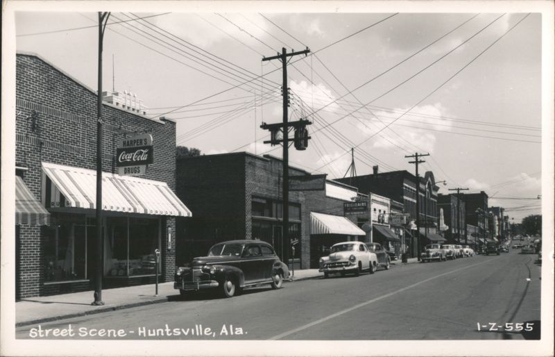 Street Scene, Huntsville, Alabama