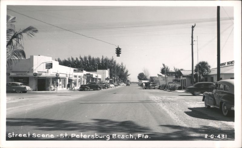 Street Scene, St. Petersburg Beach, FL Saint Petersburg Beach Florida