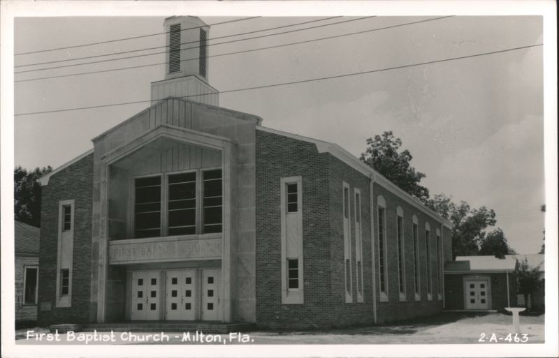 First Baptist Church, Milton, FL Florida