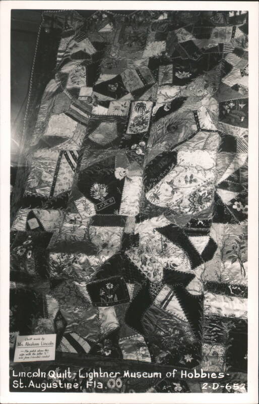 Lincoln Quilt, Lightner Museum of Hobbies St. Augustine Florida