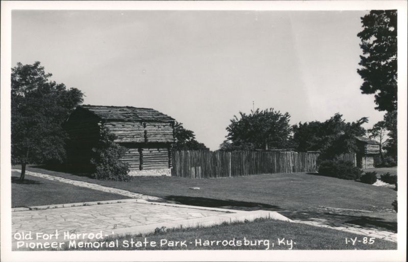 Old Fort Harrod, Pioneer Memorial State Park Harrodsburg Kentucky