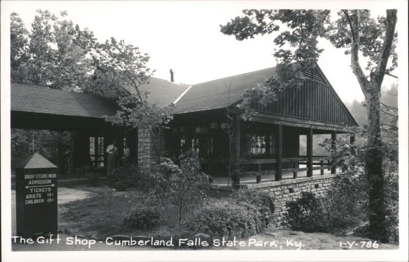 Gift Shop at Cumberland Falls State Park Kentucky