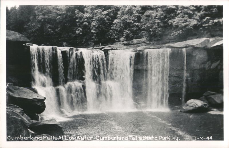 Cumberland Falls at Low Water Kentucky