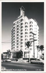 Sea Isle Hotel, Miami Beach Postcard