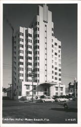 Cadillac Hotel, Miami Beach Postcard