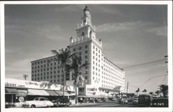 Roney Plaza Hotel, Miami Beach, FL Postcard